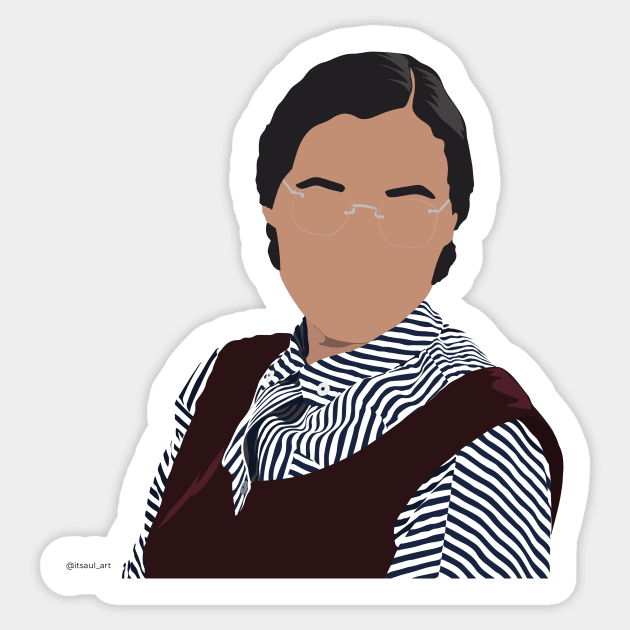 Rosa Parks Sticker by itsaulart